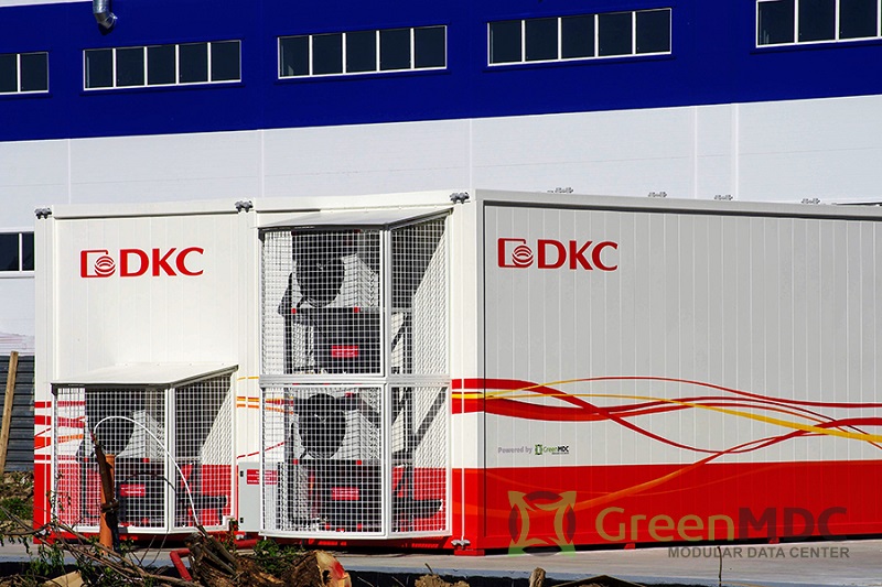 Оформление МЦОД GreenMDC для компании "ДКС"