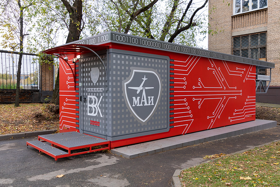 Мини-ЦОД GreenMDC CUBiC – инфраструктурная оболочка для суперкомпьютера МАИ